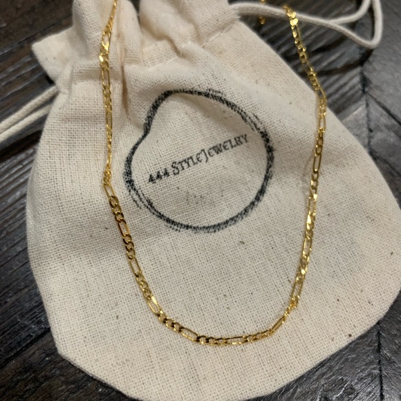 Baby Figaro Necklace | 24k Gold Filled - Picture 3 of 3